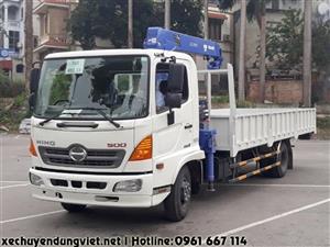 Xe tải HINO FC9JLTC gắn cẩu 3 tấn TADANO model TM-ZE304MH